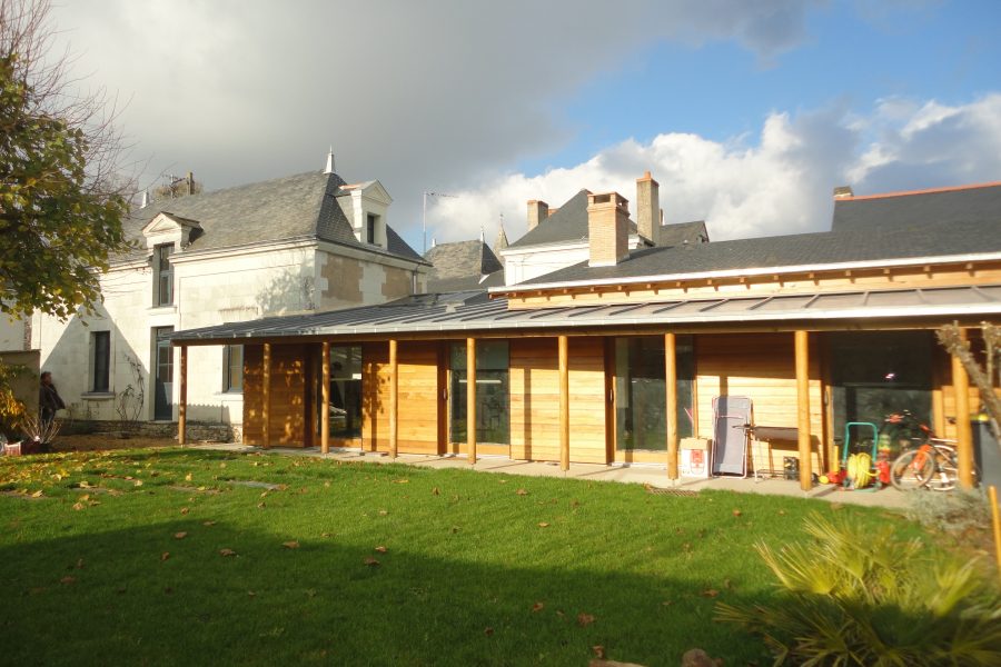 Agrandissement en bois