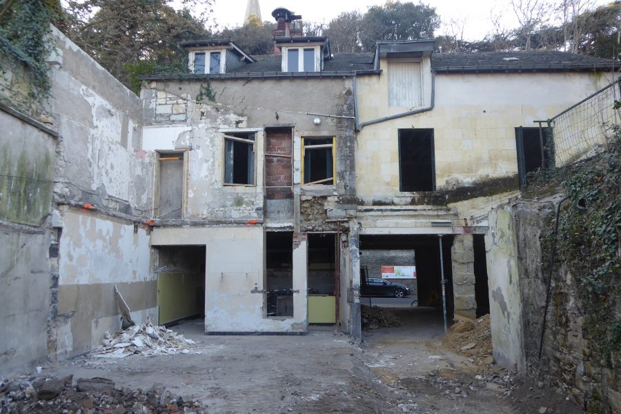 Façade avant travaux...